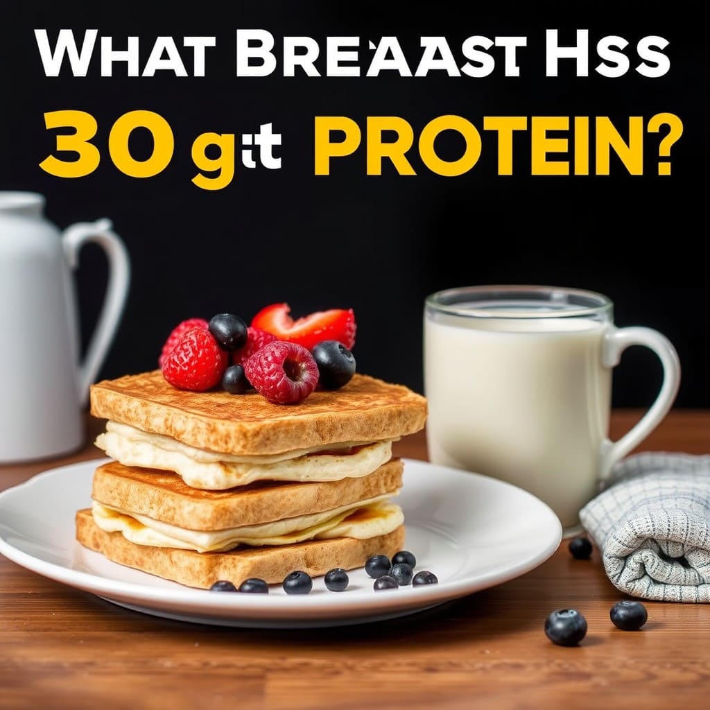 What Breakfast Has 30g of Protein?