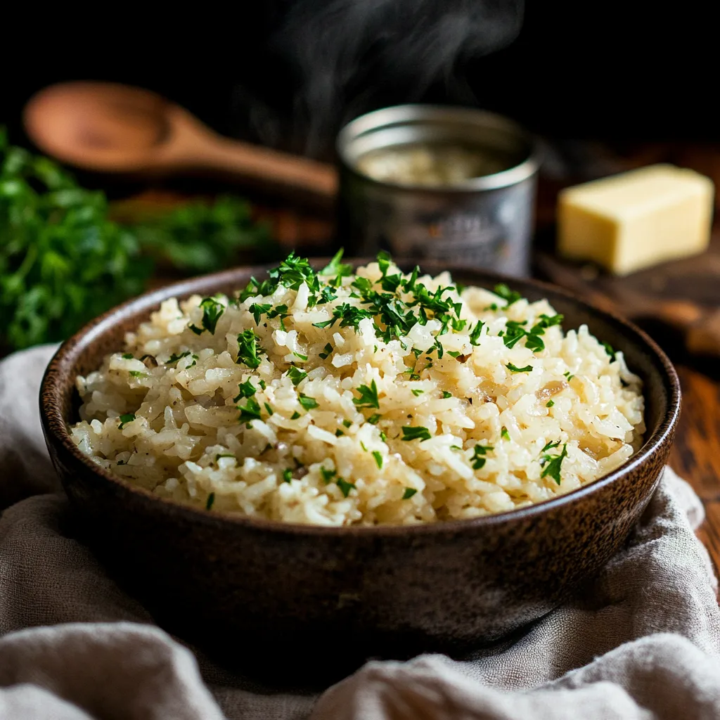 French Onion rice with instant rice