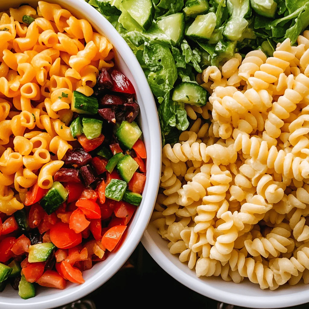 What's the Difference Between Pasta Salad and Macaroni Salad?