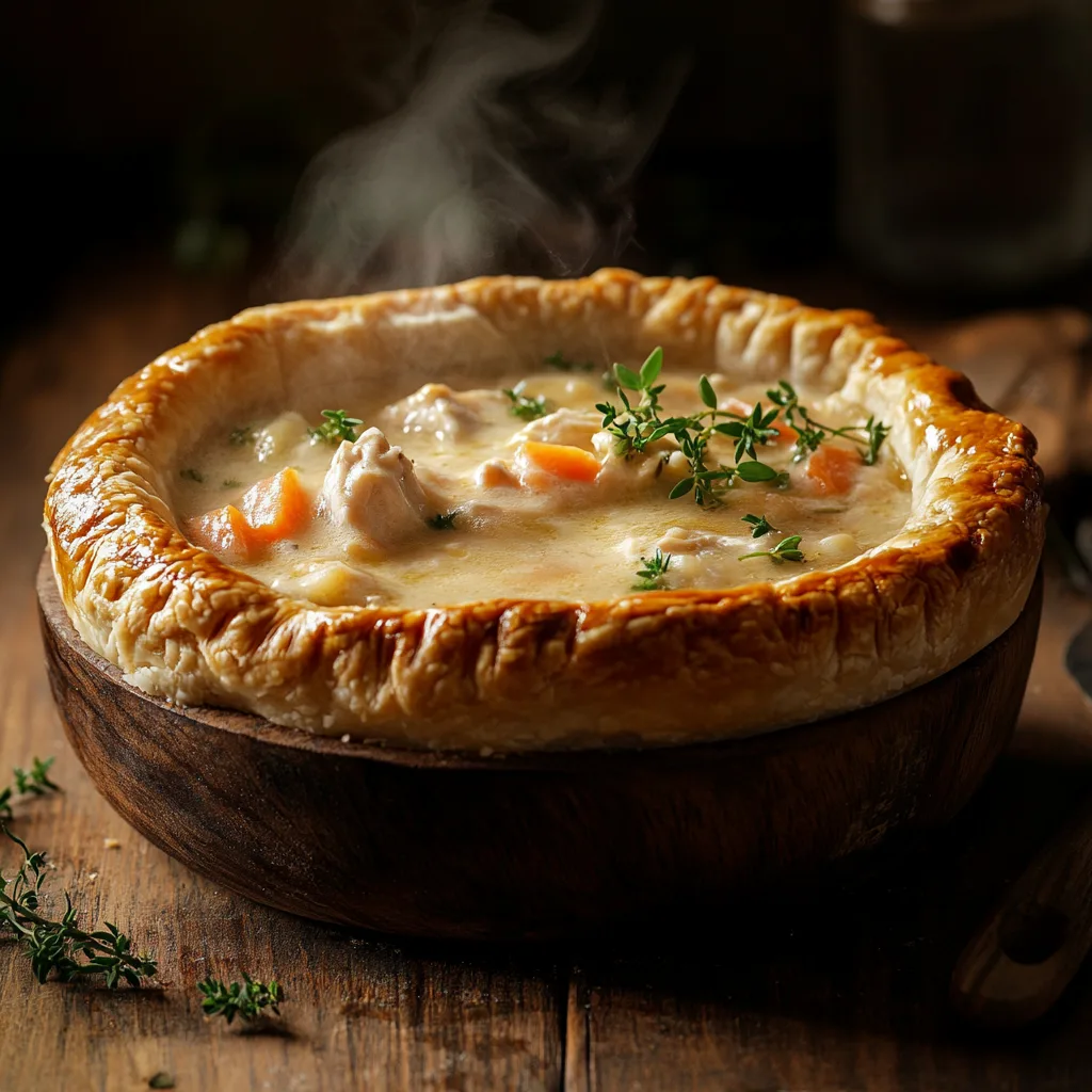 chicken pot pie with cream of chicken soup