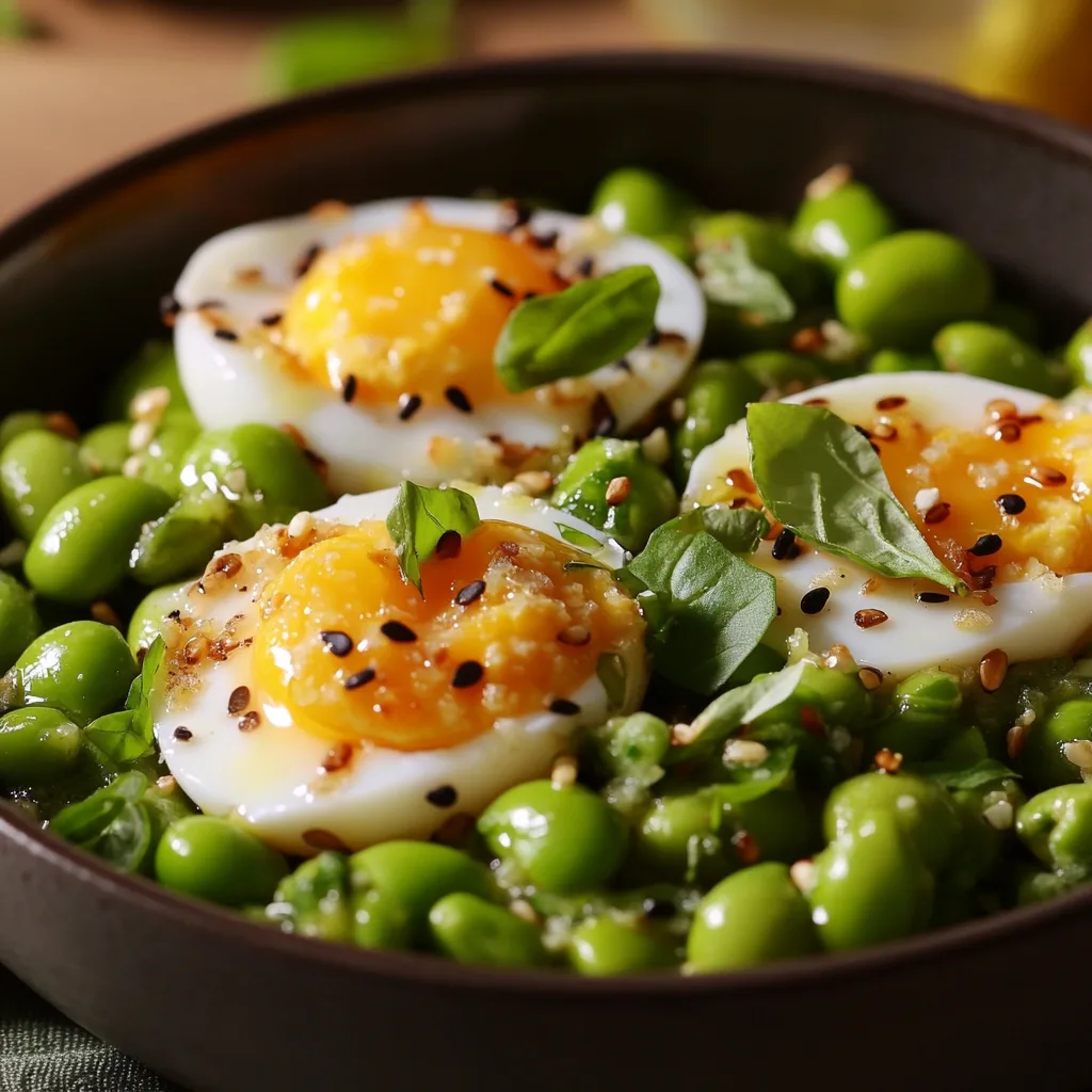 Edamame Egg Recipes Salad