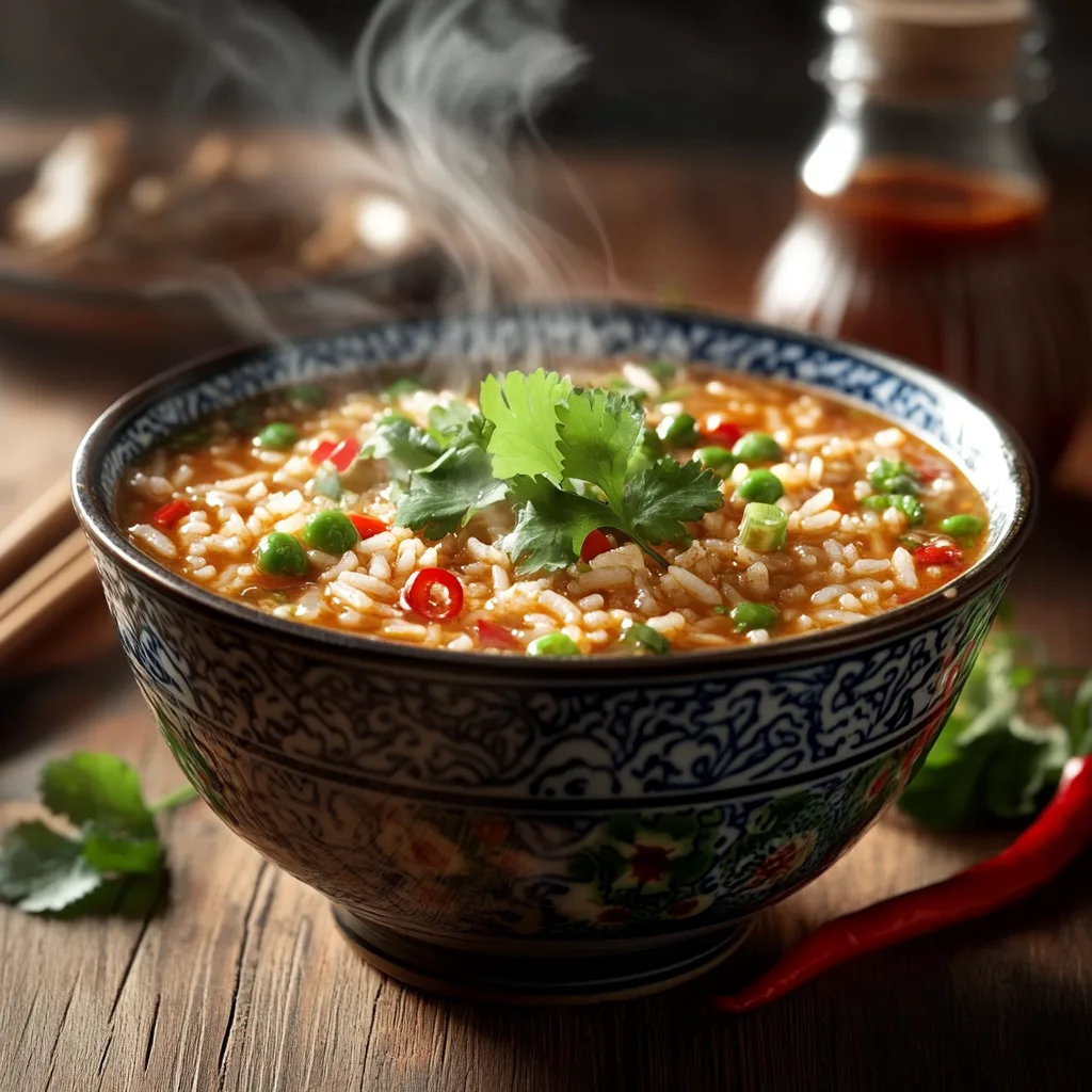 sizzling rice soup