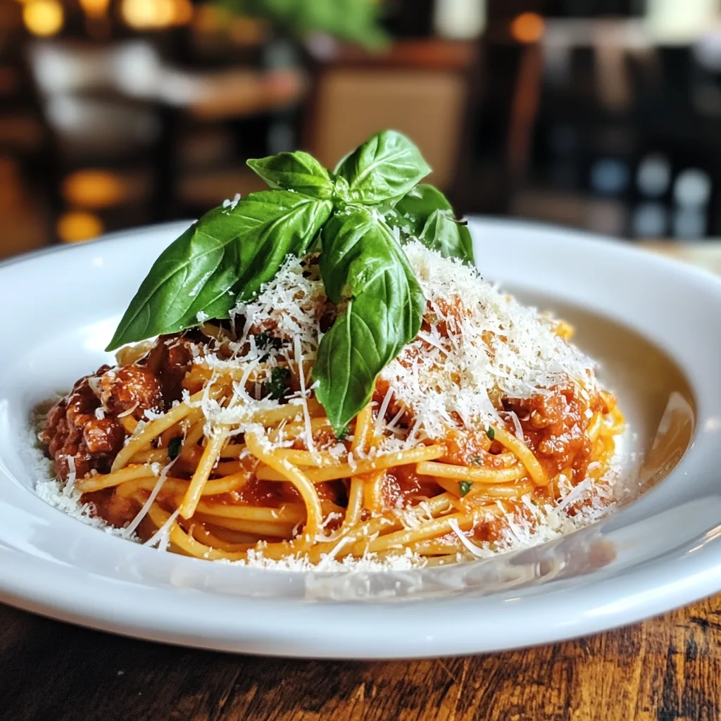 traditional spaghetti bolognese recipe