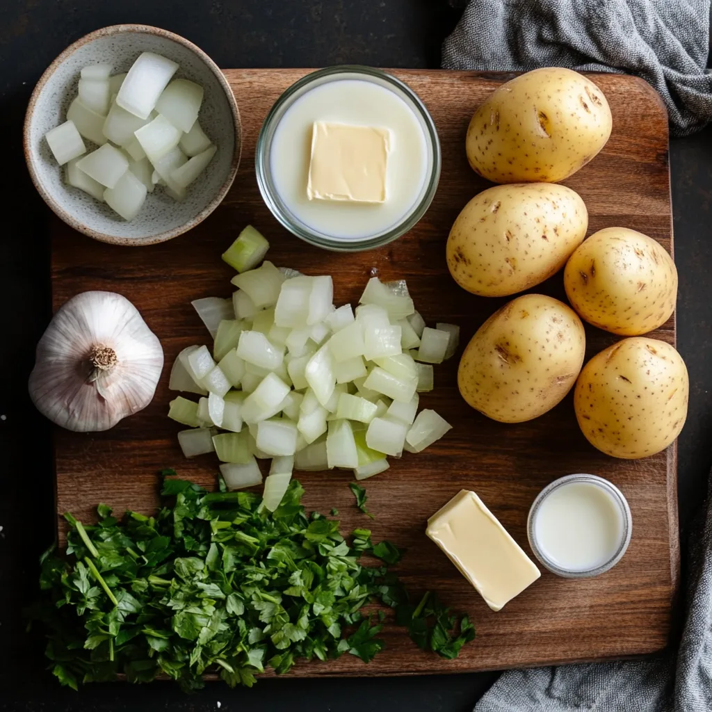 4 ingredient potato soup