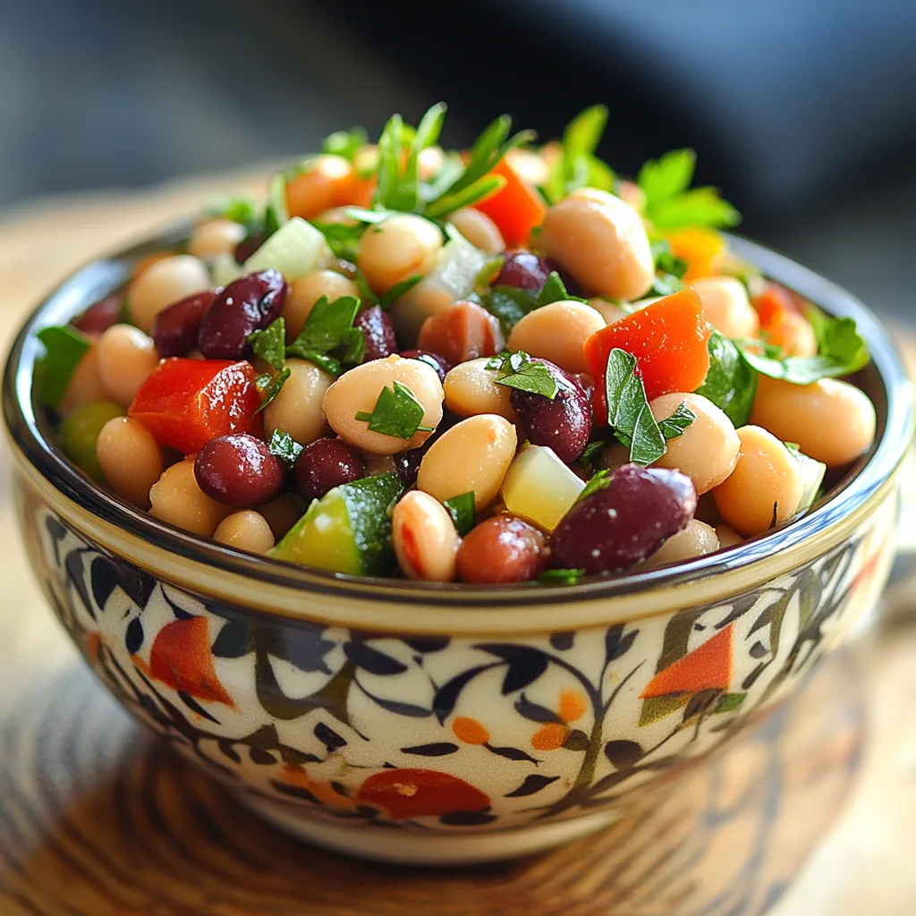 Canned 4 bean salad recipe