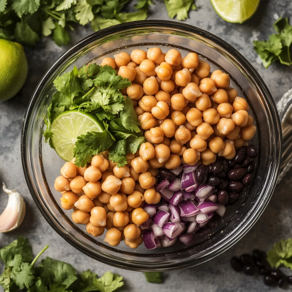 What is the healthiest beans to put in a salad?