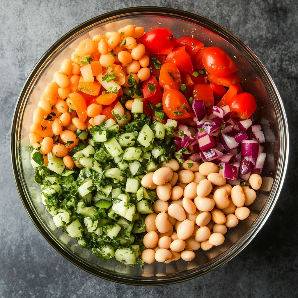 Canned 4 bean salad recipe