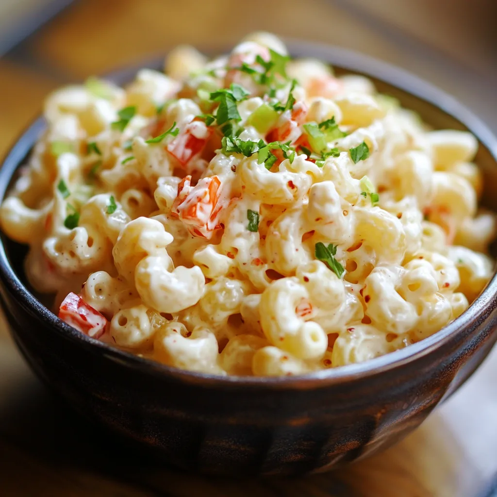 Why does Hawaiian food come with macaroni salad?