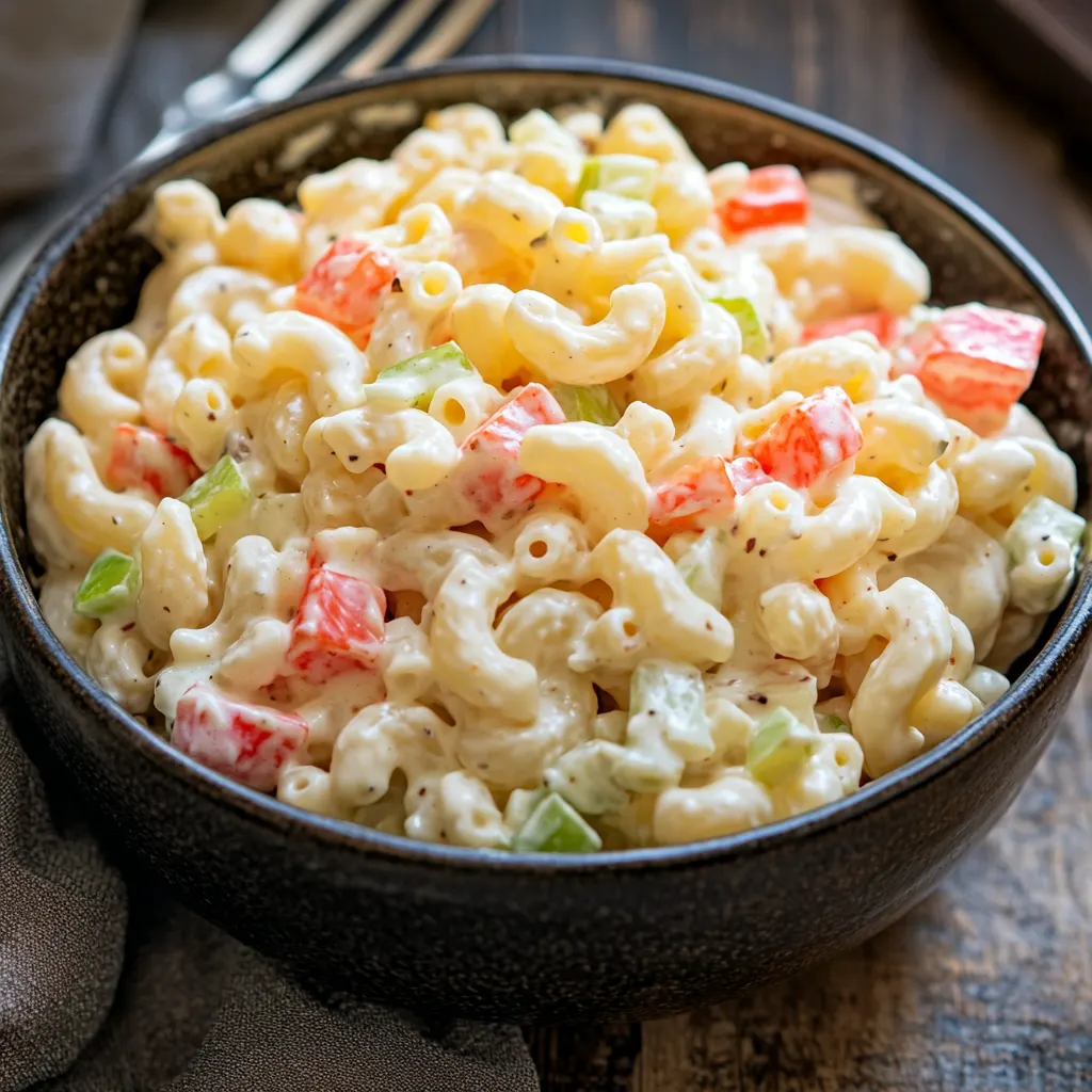 Why does my macaroni salad taste bland?