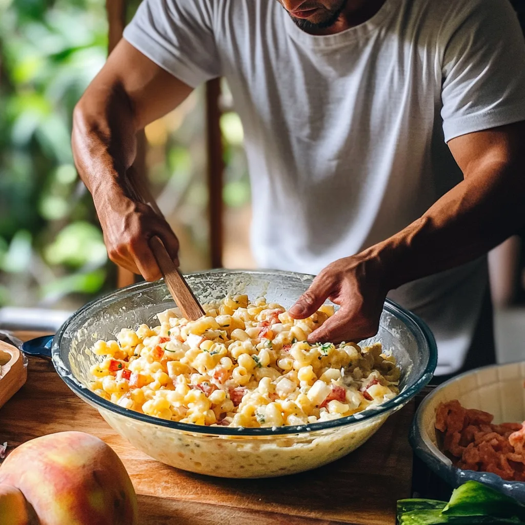 hawaiian macaroni salad recipe
