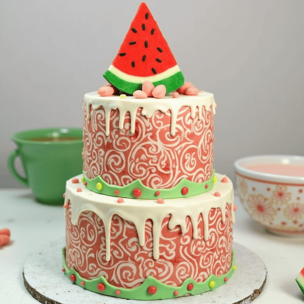 Decoration Ideas for Watermelon Cake