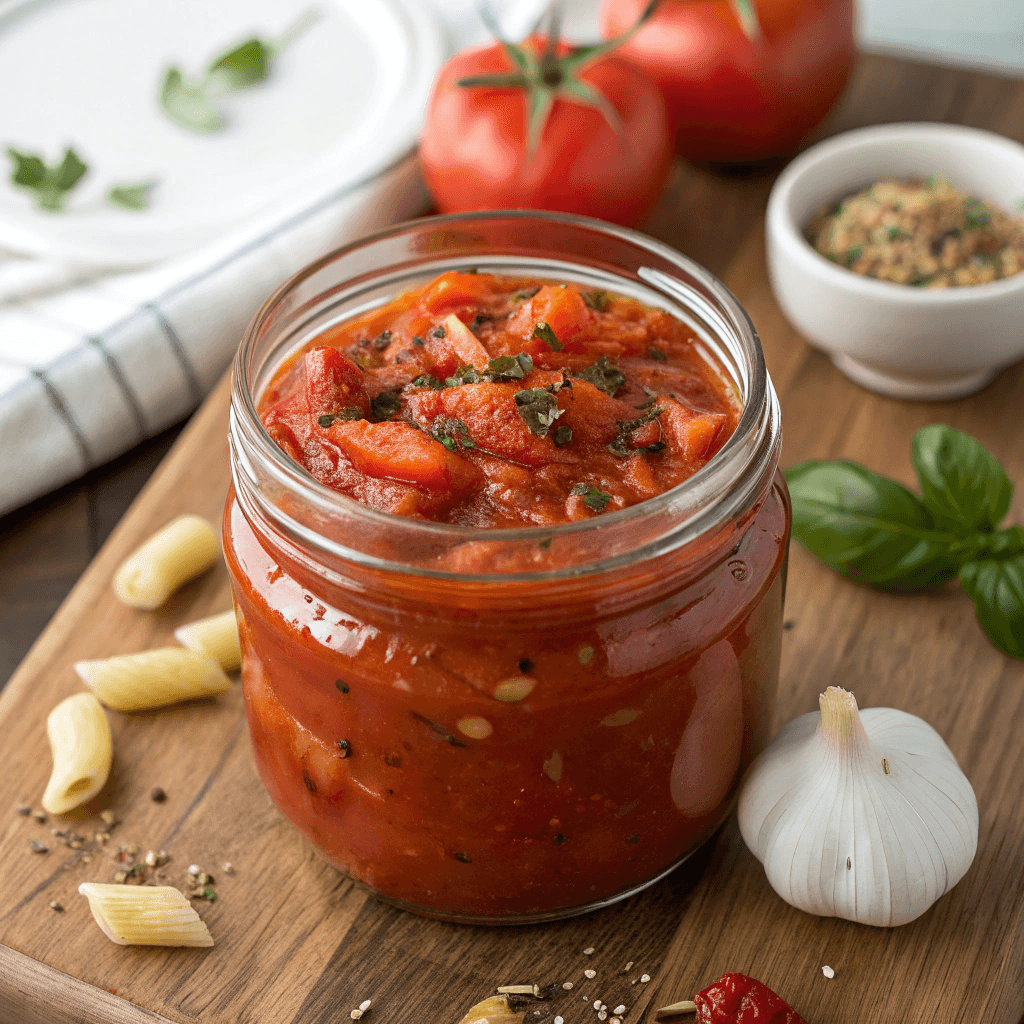 Gemelli pasta sauce