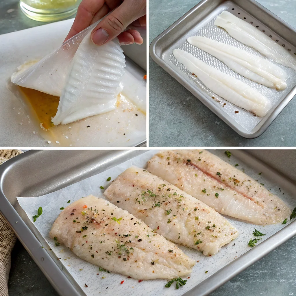 How to Prepare Basa Fish Fillets for Baking