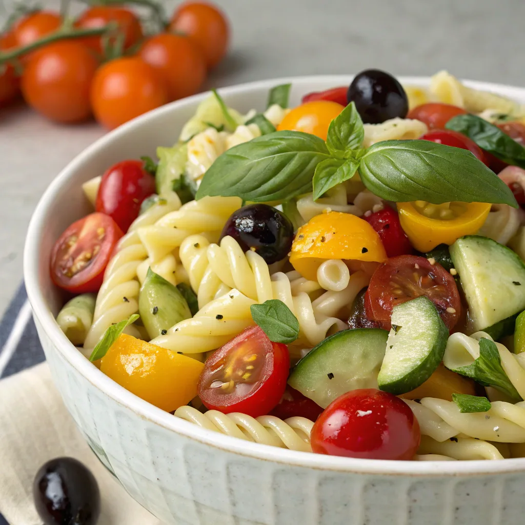 Ingredients for the Perfect Gemelli Pasta Salad