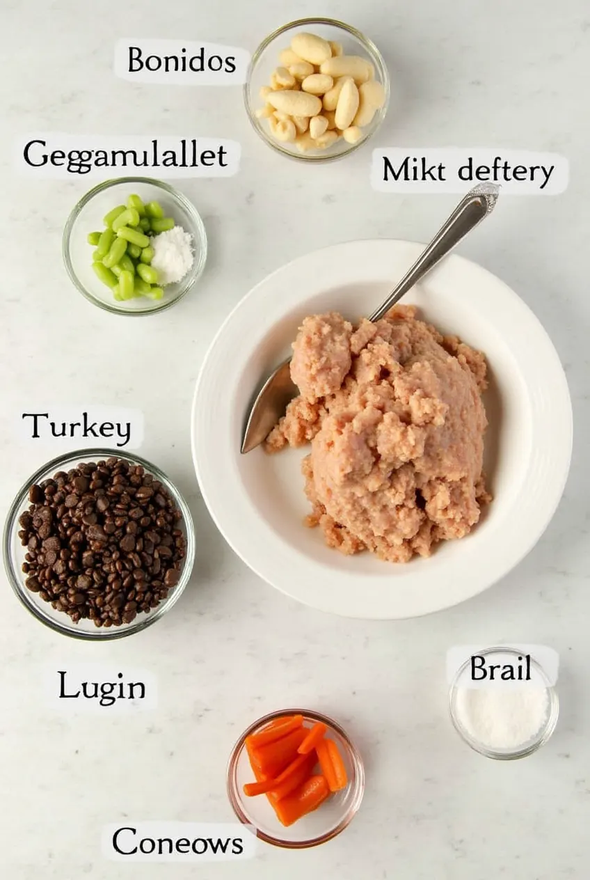 Ingredients for the Best Ground Turkey Minestrone Soup