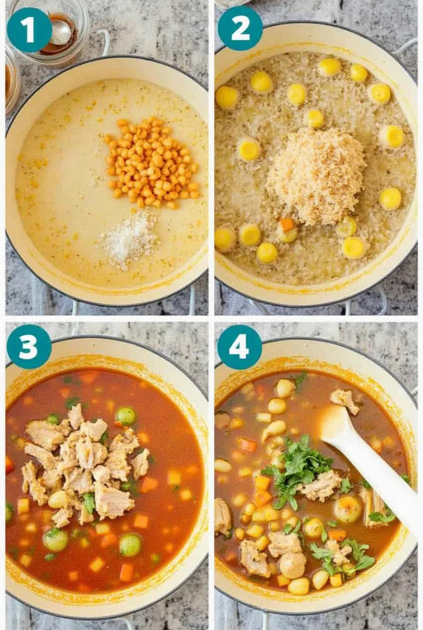 Step-by-Step Cooking Guide for Ground Turkey Minestrone Soup