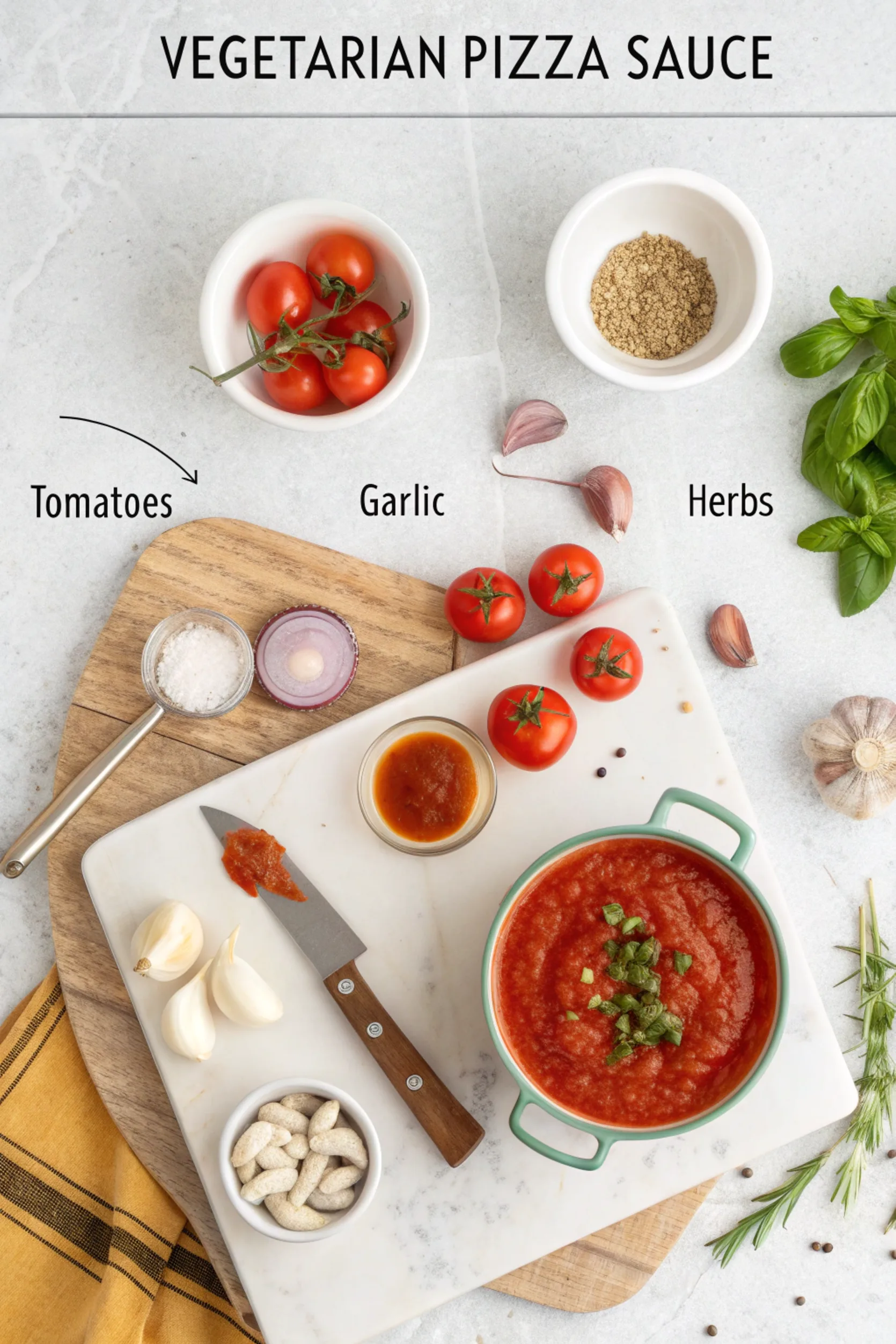 Step-by-Step Guide to Making Vegetarian Pizza Sauce