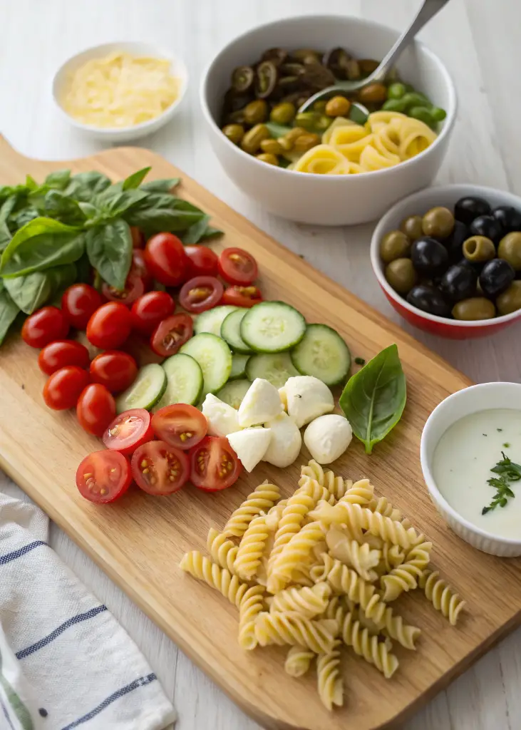 Ingredients italian pasta salad recipe 
