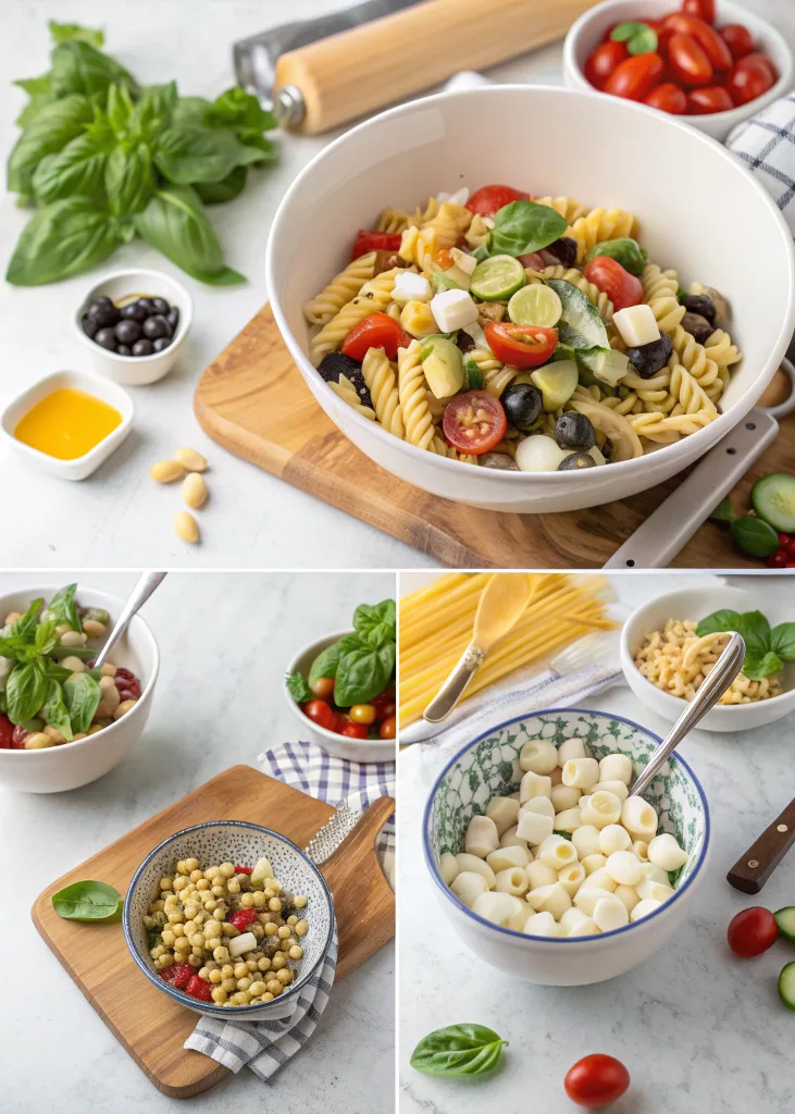 Step-by-Step Cooking Instructions italian pasta salad recipe 